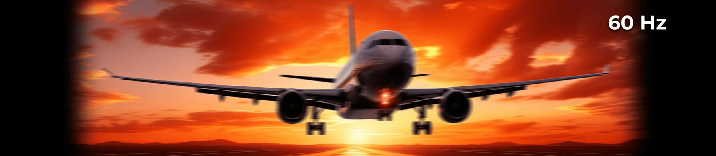 normal 60 Hertz refresh rate