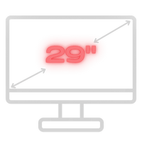 icons 29Zoll flat website lc power