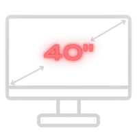 icons 40Zoll flat website lc power