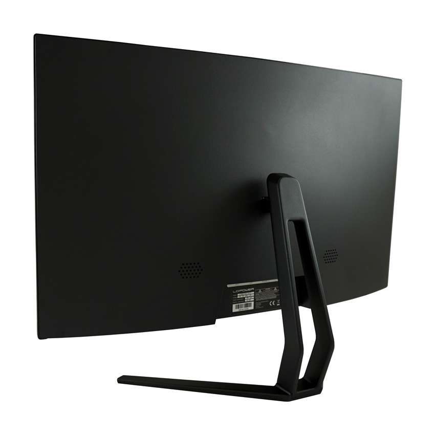 Monitor wird von der Rückseite gezeigt