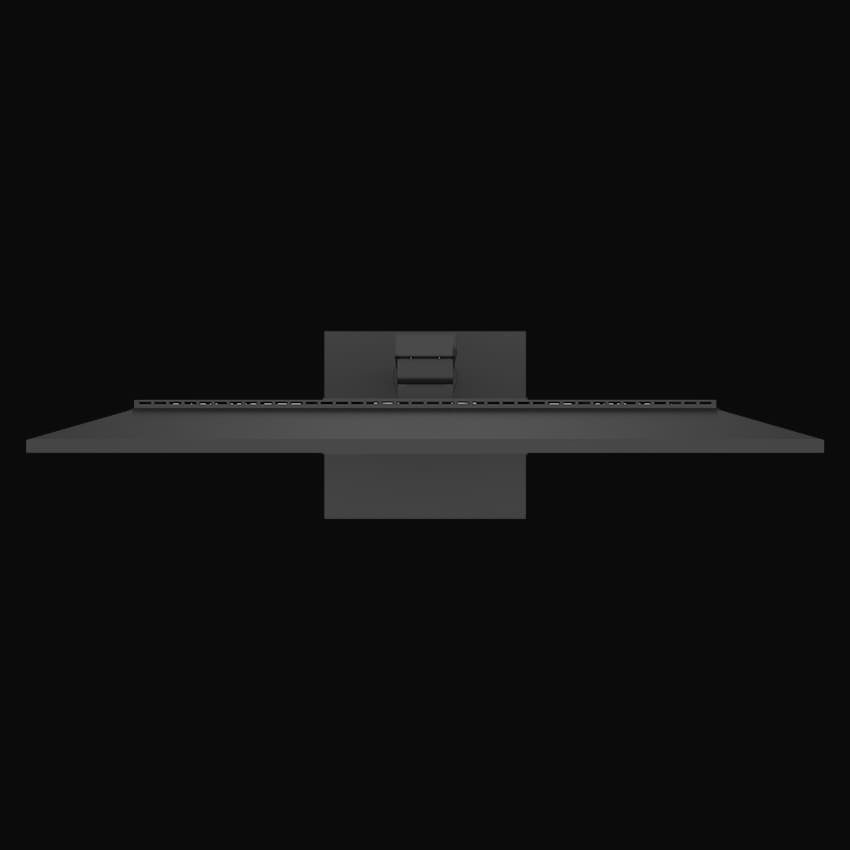 LC-M29-UW-UXGA-75 Monitor mit grauem Hintergrund von oben