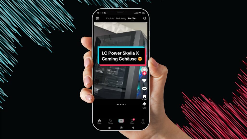 Review Gaming Gehaeuse Skylla X TikTok