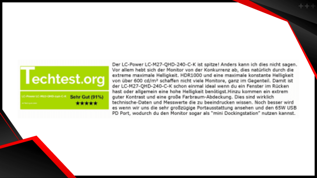 lc m27 qhd 240 c k review techtest.org