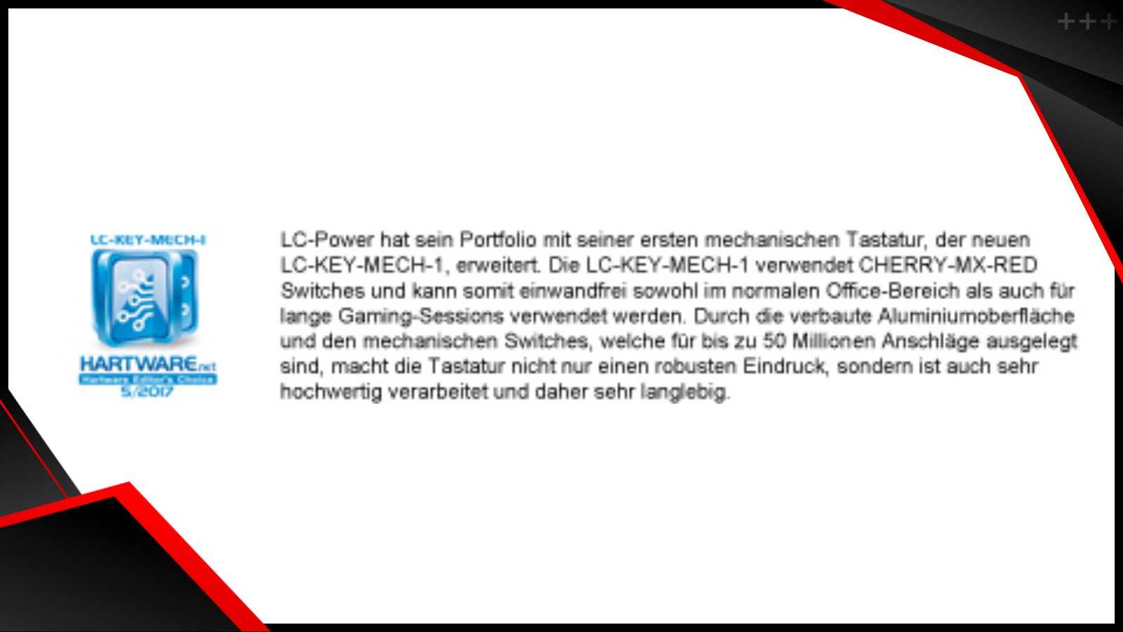 LC KEY MECH 1 hartware.net review