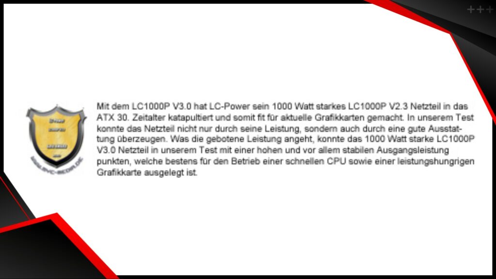 LC1000P V3.0 review myc media