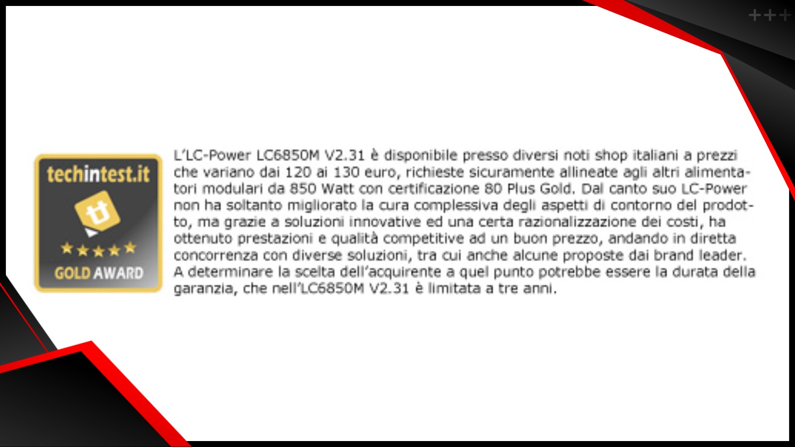 LC6850M V2.31 review techintest.it
