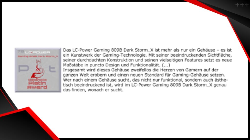 Review Gehaeuse 809B Dark Storm X Dataholic.de