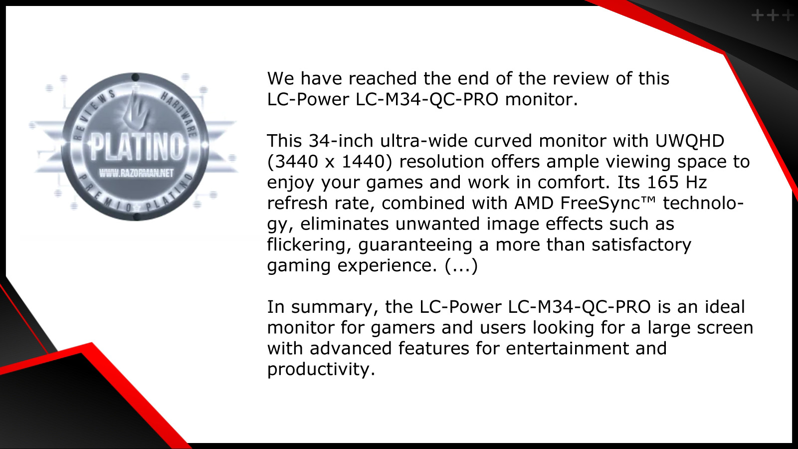 Razorman LC M34 Q C PRO