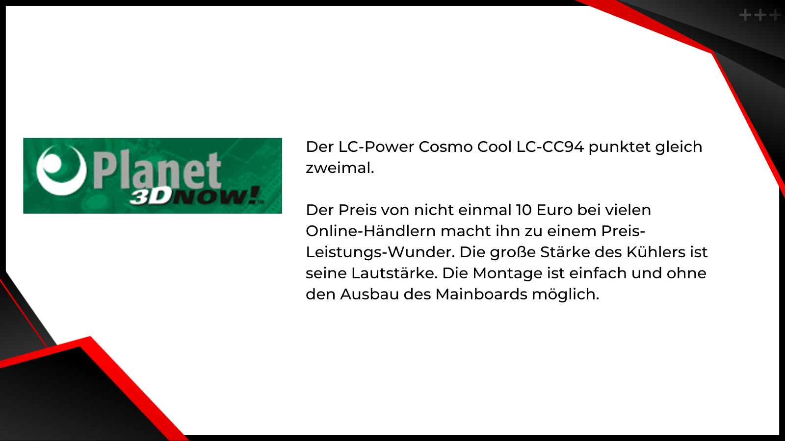 LC CC 94 review planet3dnow
