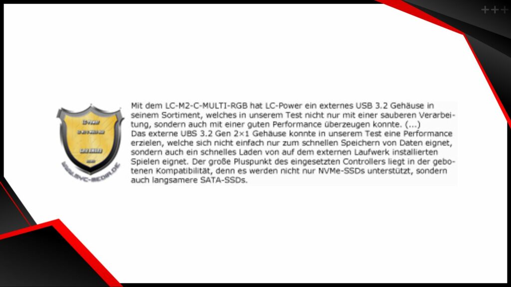 LC M2 C MULTI RGB Review 1