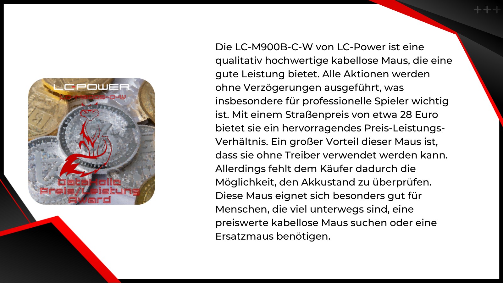 LC M900B C W Review dataholic