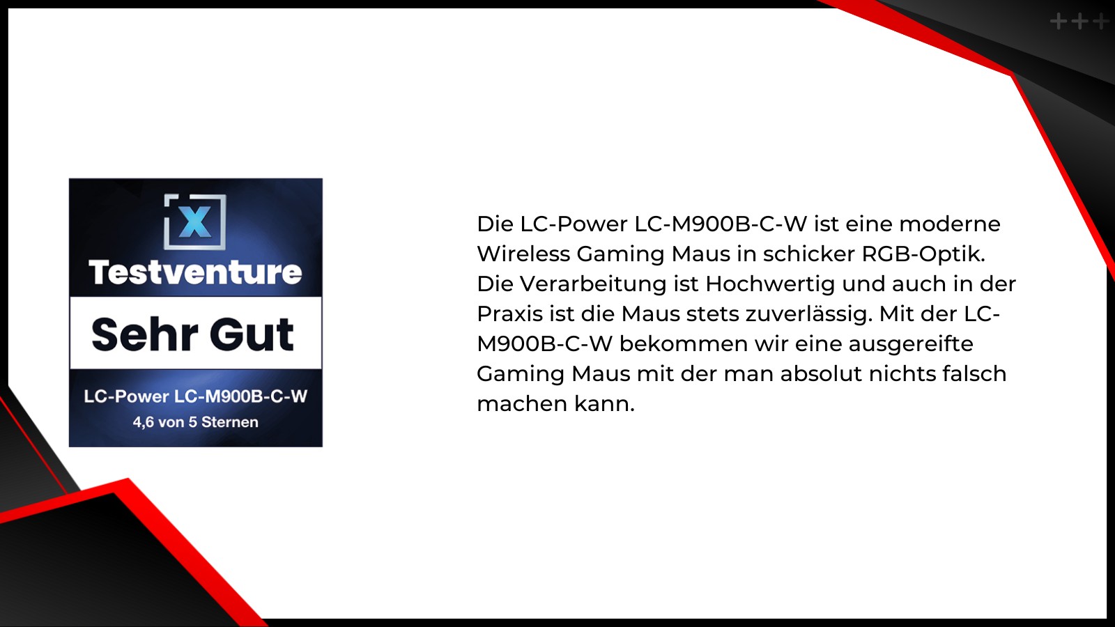 LC M900B C W Review testventure