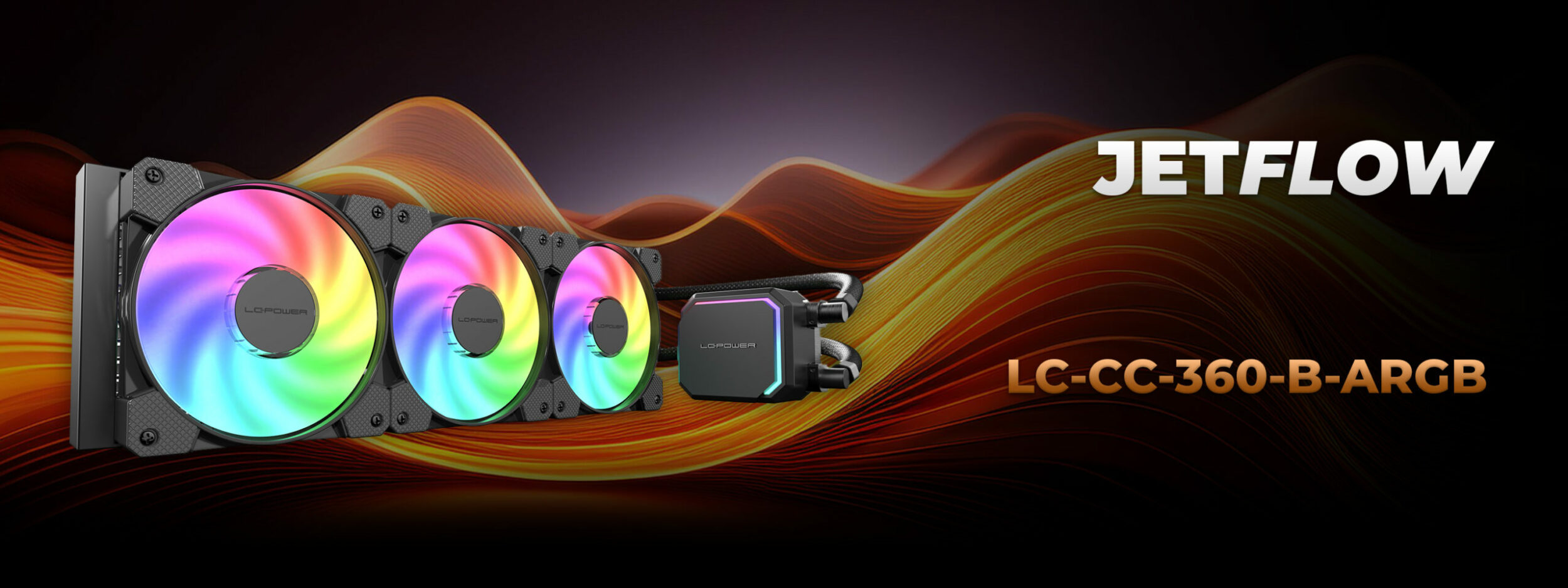 JetFlow Hero Separate LC CC 360 B ARGB Gradient Neu scaled