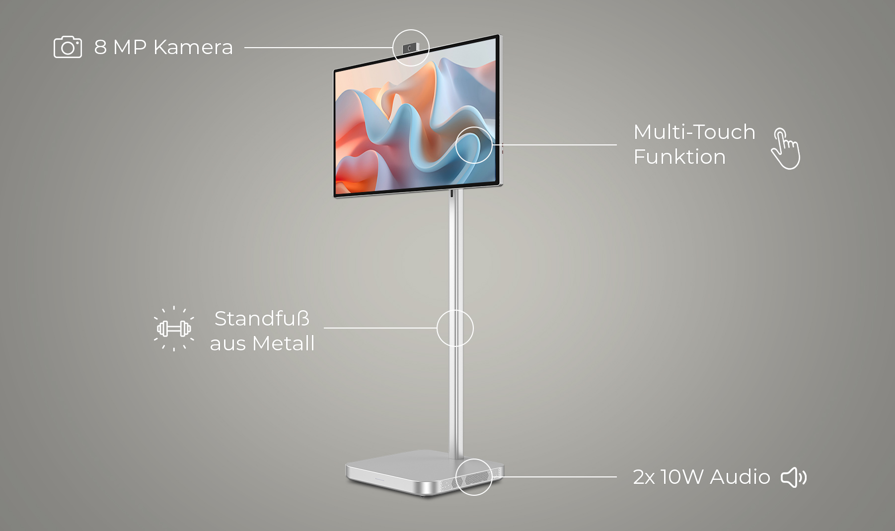 LC M32S4K Feature 1 DE Icons