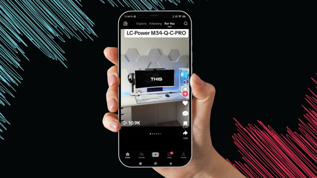 Review Gaming Monitor LC M34 Q C PRO TikTok