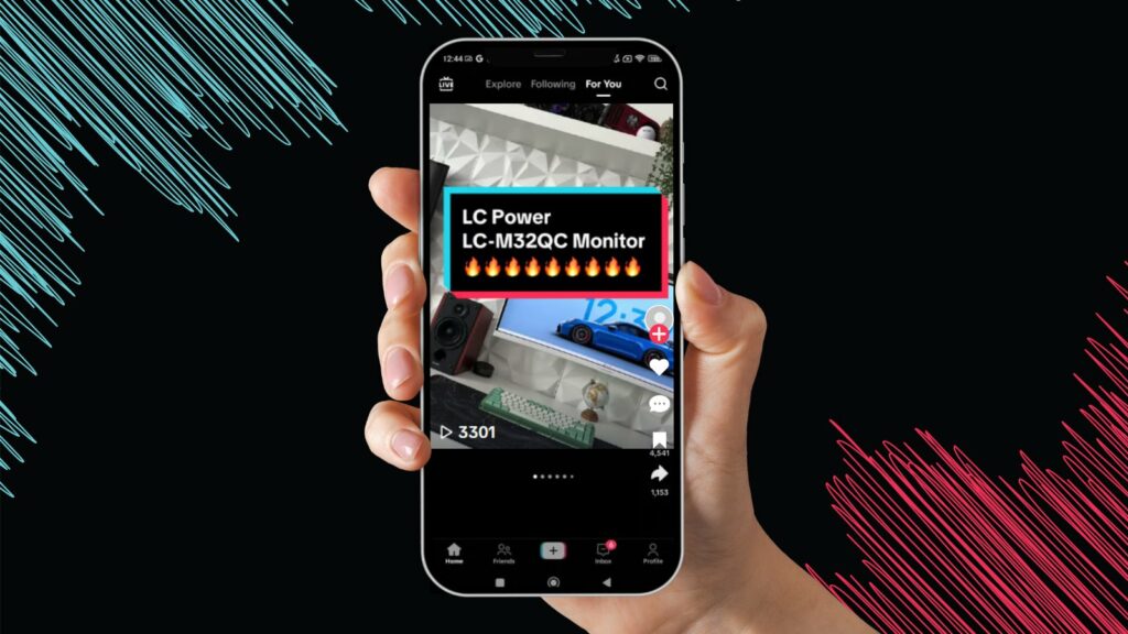 Review LC M32QC TikTok