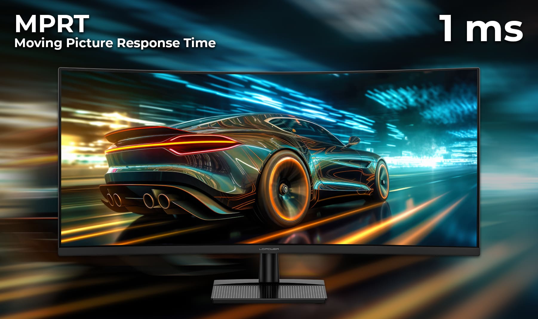 LC M34QC Reaktionszeit 1