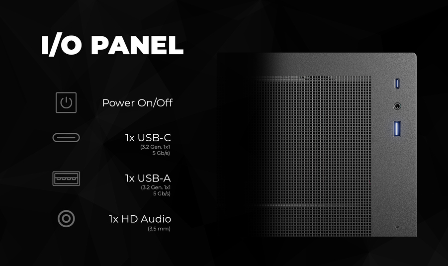 717B Case Features Compiled IO Panel