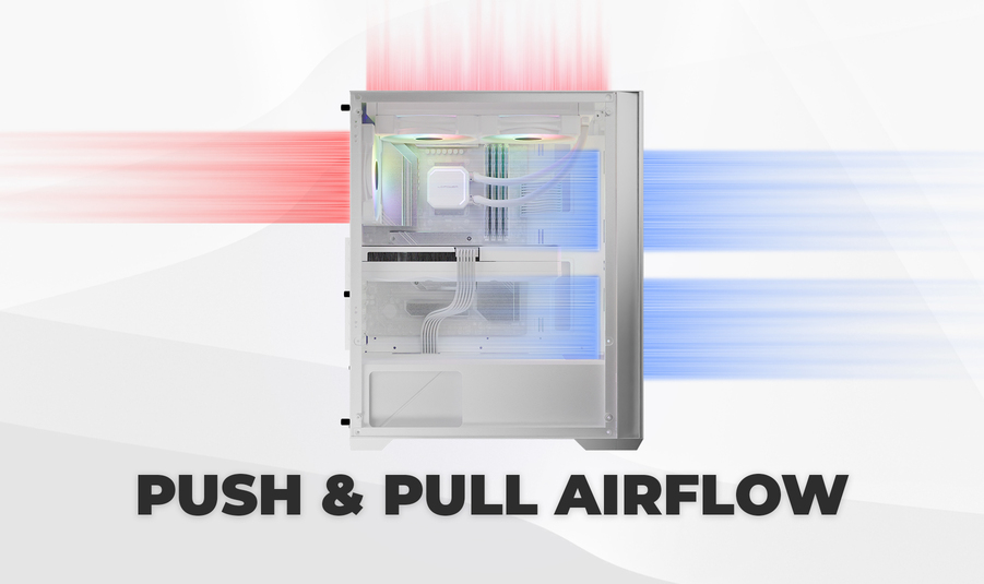 717W Case Features Airflow