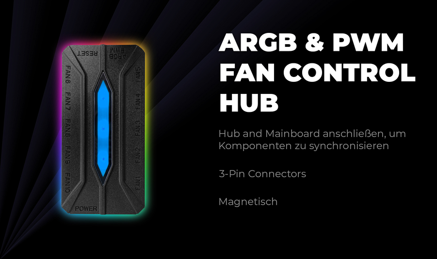 811B Case Features HUB DE