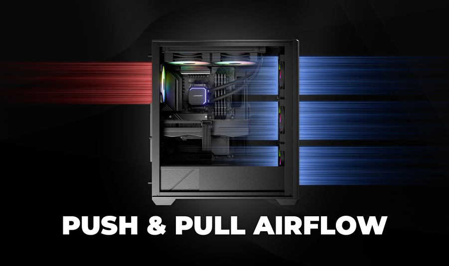 811B Case Features Small Airflow