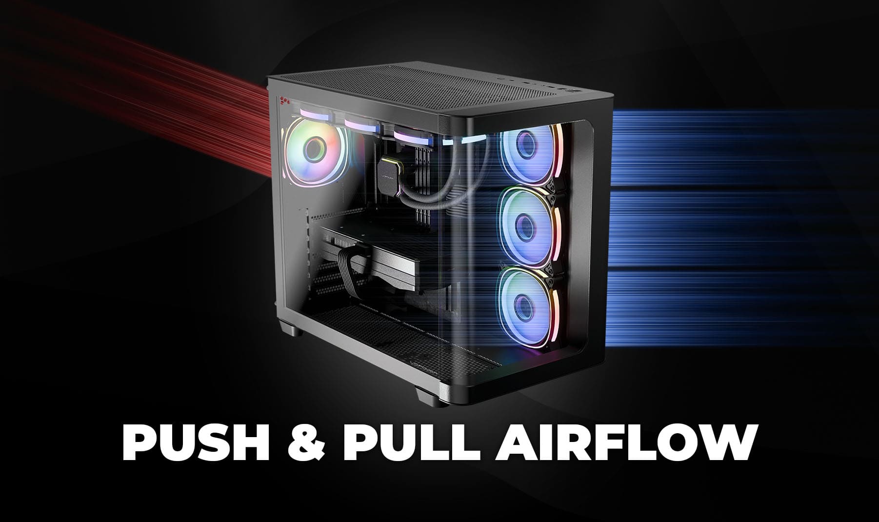 8001B Case Features Small Airflow