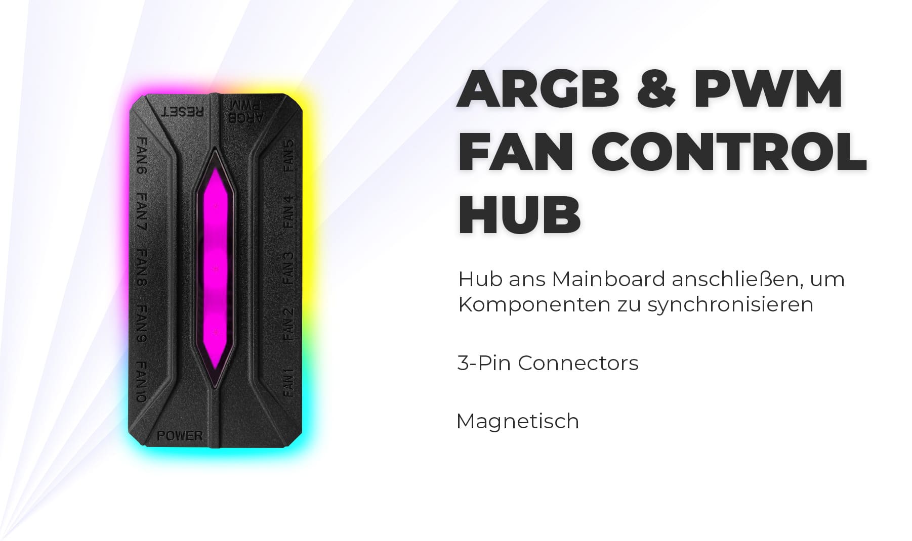 8001W Case Features Small HUB DE