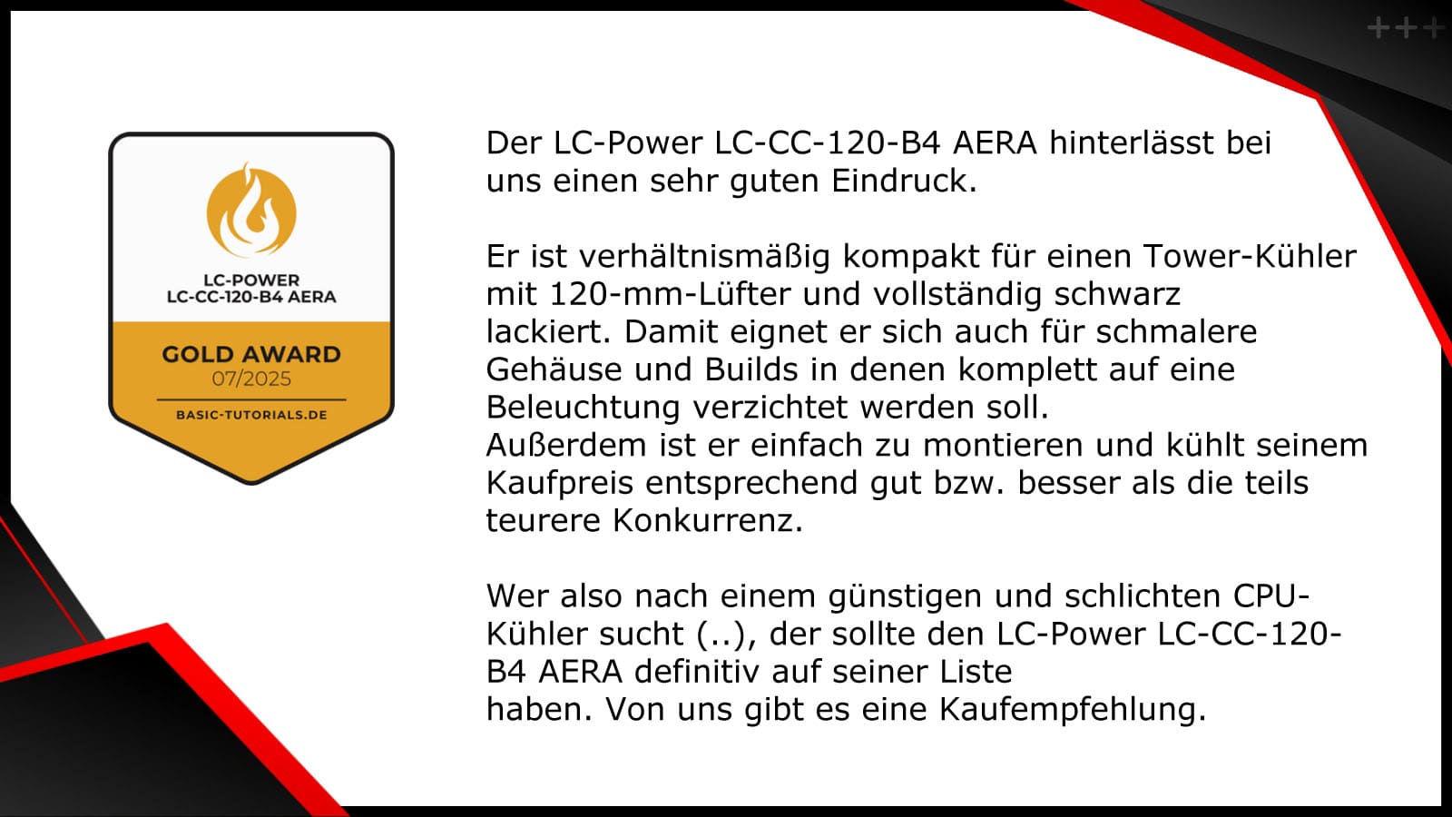 Basic Tutorials LC CC 120 B4 AERA