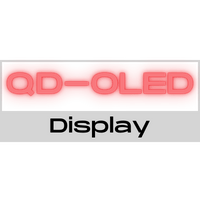 QD OLED Display Icon